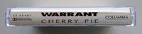 WARRANT - "Cherry Pie" - Cassette Tape (1990) - Mint