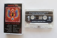 JOURNEY - "Greatest Hits" - Cassette Tape (1988) [Digitally Remastered] - Mint