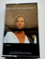 CARLY SIMON - "The Best Of" - Cassette Tape (1975/1992) [Digalog®] [Digitally Mastered] - <b style="color: purple;">SEALED</b>
