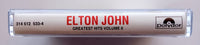 ELTON JOHN - "Greatest Hits Volume II"- <b style="color: red;">Audiophile</b> Chrome Cassette Tape (1977/1992) - Mint