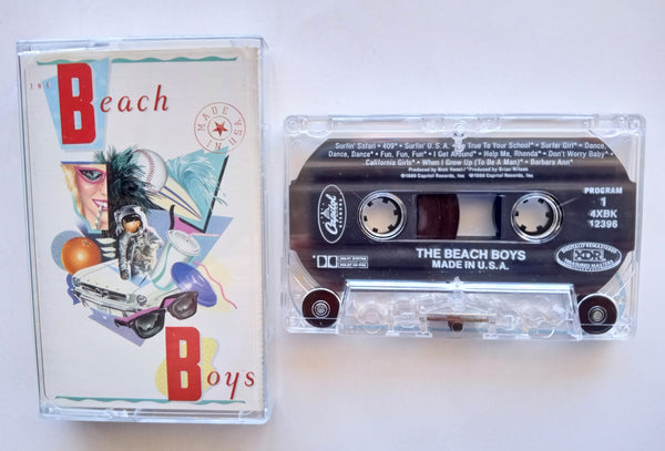 THE BEACH BOYS - "Made In The U.S.A." (Very Best) - [Double-Play Cassette Tape] (1986) [XDR] [Digitally Remastered] - Mint