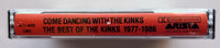 THE KINKS - "Come Dancing With The Kinks: The Best of 1977-1986" - [Double-Play Cassette Tape]  (1986) [QualitapE®] - <b style="color: purple;">SEALED</b>