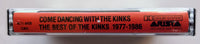 THE KINKS - "Come Dancing With The Kinks: The Best of 1977-1986" - [Double-Play Cassette Tape] [QualitapE®] (1986) - <b style="color: purple;">SEALED</b>