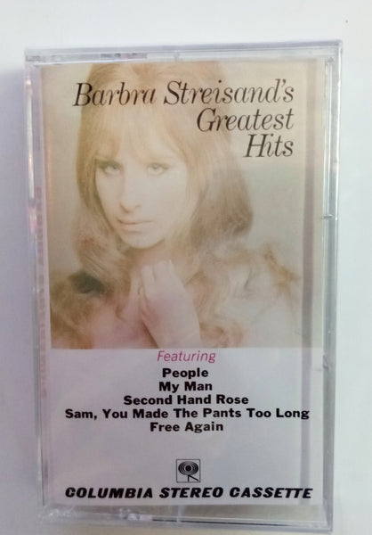 BARBRA STREISAND  -  "Greatest Hits" - Cassette Tape (1969/1996) [Digitally Remastered] - Sealed