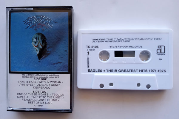 EAGLES - "Their Greatest Hits 1971-1975" - Cassette Tape (1976/1992) [Digalog®] [Digitally Mastered] - Mint