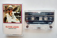 ELTON JOHN - "Greatest Hits"- <b style="color: red;">Audiophile</b> Chrome Cassette Tape (1974/1992) [Digitally Remastered] [HX-Pro] - Mint