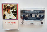 ELTON JOHN - "Greatest Hits"- <b style="color: red;">Audiophile</b> Chrome Cassette Tape (1974/1992) [Digitally Remastered] [HX-Pro] - Mint