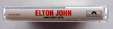 ELTON JOHN - "Greatest Hits"- <b style="color: red;">Audiophile</b> Chrome Cassette Tape (1974/1992) [Digitally Remastered] - Mint