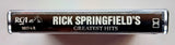 RICK SPRINGFIELD - "Greatest Hits" - Cassette Tape (1989) [Digitally Remastered] - Mint