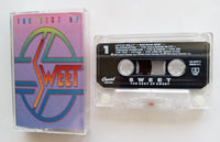 SWEET - "The Best Of" - Cassette Tape (1992) [Digitally Remastered] - New