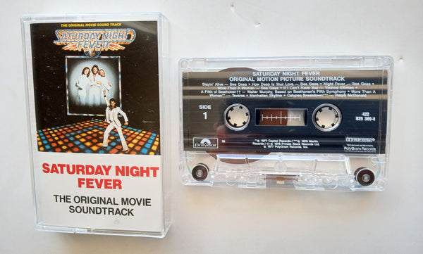 ORIGINAL SOUNDTRACK - "Saturday Night Fever" - [Double-Play Cassette Tape] (1977/1994) [Digitally Remastered] - Mint