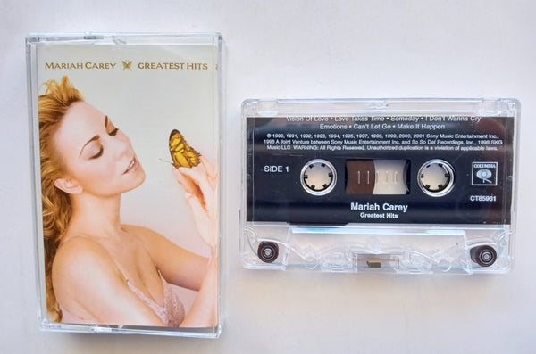 MARIAH CAREY - "Greatest Hits" - Cassette Tape (2001) [U.S. Version 2001 - RARE!] (Cassette #1 Only!] - New