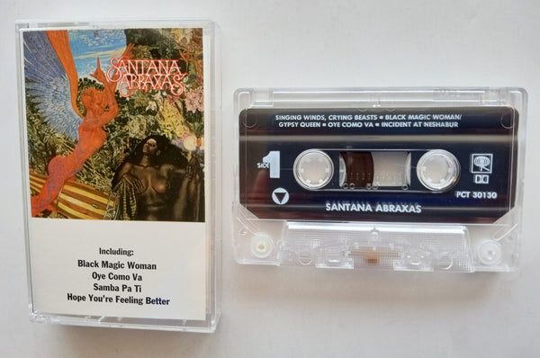 SANTANA - "Abraxas" - Cassette Tape (1970/1992) [Digitally Remastered] - New