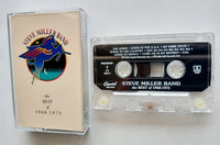 STEVE MILLER BAND - "The Best Of 1968-1973" - [Double-Play Cassette Tape] (1990) [Digitally Remastered] - Mint