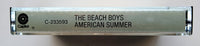 THE BEACH BOYS (Brian Wilson) - "American Summer" - [Double-Play Cassette Tape] (1976) [RCA Record Club Only!] - Mint
